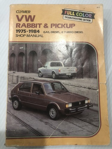 Clymer volkswagen rabbit - volkswagen,