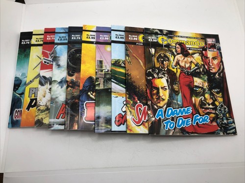 Commando comics bundles - commando,