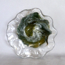 Alum Bay Glass Dish. Swirl
