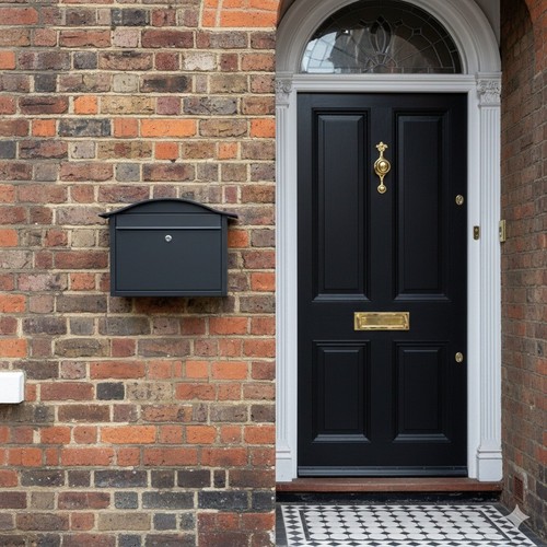 Wall mounted post - wall,
