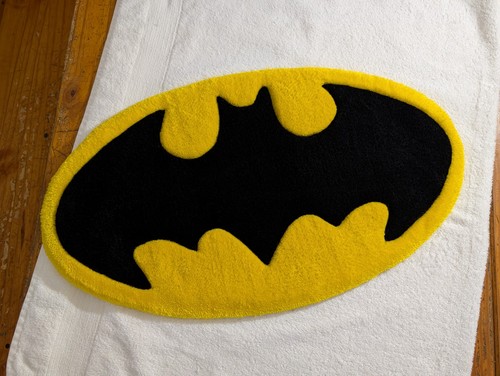 Batman acrylic rug - batman,