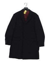 Pierre Cardin Men's Coat XL Black Wool