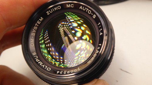 Olympus zuiko 50mm 4 - om, f1.4