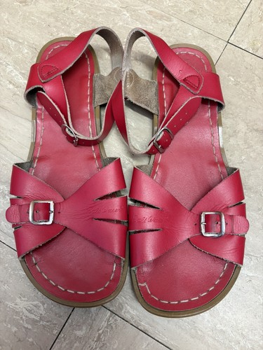 Saltwater red leather - 6,