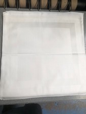 100 Napkins 100% PREMIUM COTTON  - Satin band  wedding party restaurant