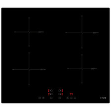 HYE 60 x 60 Built-In 4 Zone Induction Hob, Touch Control - Black - C01IH60E28