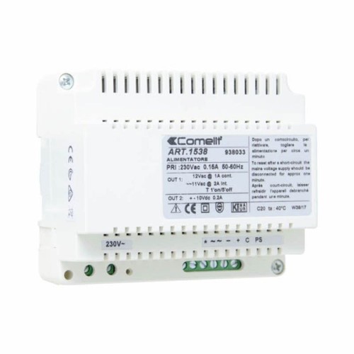 Comelit 1538 intercom power - comelit,
