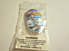 ENGLISH LAKES WALKING STICK  or HIKING STICK BADGE
