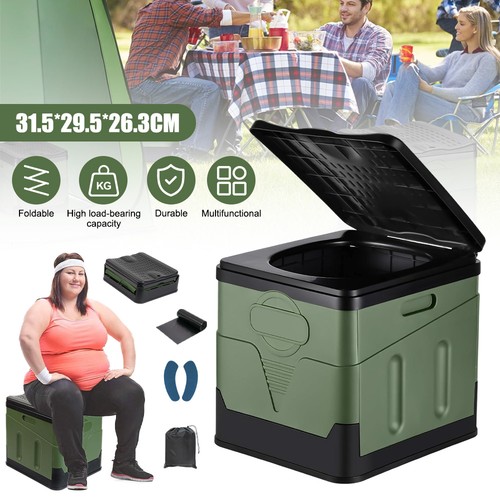 Portable camping toilet - camping,