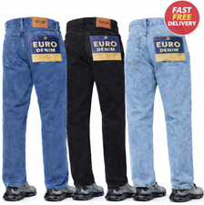 Mens Jeans Straight Leg