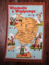 EAST ANGLIA Tea Towel
