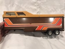 VINTAGE ERTL  WESTERN CHAMPIONSHIP RODEO PLAY HORSE TRAILER 18” Living Quarters