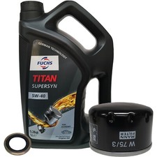 Renault Clio Sport 2.0 (172, 182) Service Kit. Titan SuperSyn 5W40 + Oil Filter
