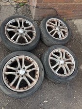 ⭐ GENUINE MERCEDES BENZ BRABUS 18" VITO ALLOY WHEEL / TYRES 245/45R18 +BOLTS!  ⭐