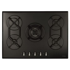 CDA Hob Black HVG721BL 5 Burner Gas On Glass A Graded