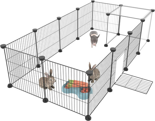 Rabbit run puppy pen with - run,puppy,
