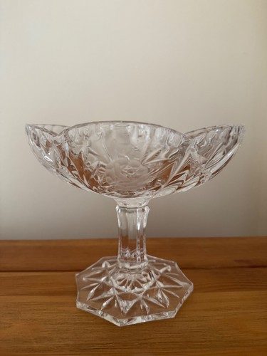 Vintage lead crystal candy - vintage,