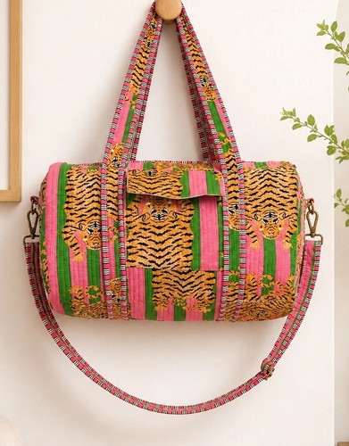 Jungle print quilted cotton - quilted,