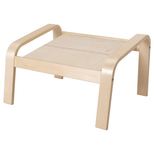 Ikea birch veneer poang - birch,