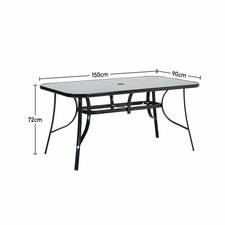 Large Outdoor Dining Table