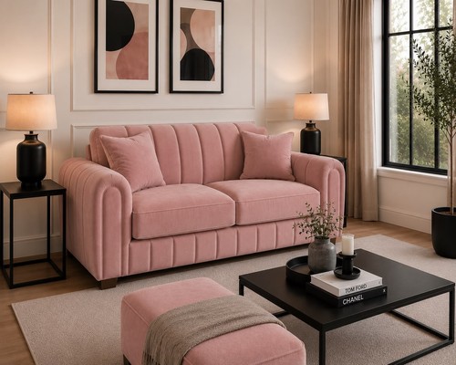 Oliveira plush sofa set - oliveira,