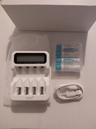 3500mwh rechargeable - aa,