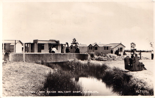 Rppc 1956 new beach - -,