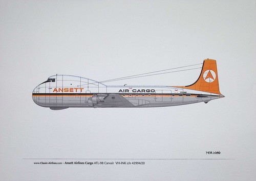 Ansett airlines atl carvair - atl-98,