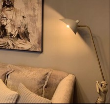 Next White Industrial Style Floor Lamp