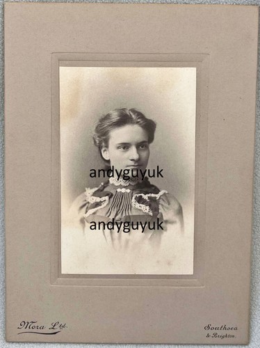 Cabinet card beautiful lady - cabinet,