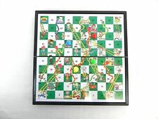 LARGE MAGNETIC TRAVEL GAME SNAKES AND LADDERS UK DISPATCH 32 x 32 CM