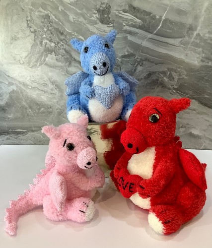 Knitting pattern dragon - -, soft