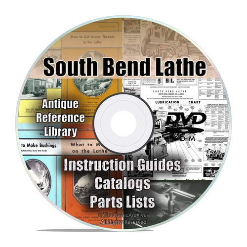 South bend lathe - bend, reference