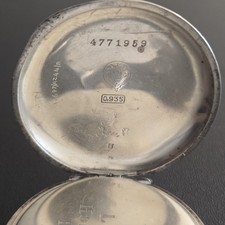 Silver OMEGA Sennet Freres