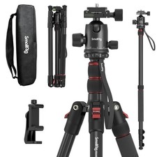 SMALLRIG CT-10 72" Travel Camera Tripod, Lightweight w/ Ball Head