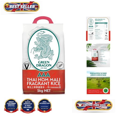 5kg thai fragrant jasmine rice - thai,
