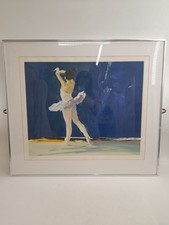 Donald Hamilton Fraser Signed Framed Print 151/200 Ltd Ed Ballerina Dancer 82x73