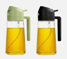 2Pack 2-in-1 glass Oil Spray