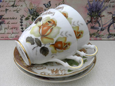 Mismatched Bone China 2 Tea