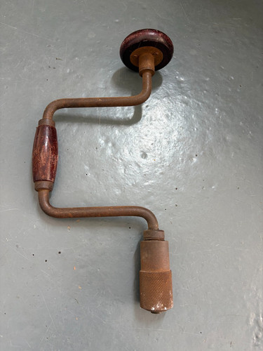 Vintage hand brace - vintage, with