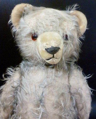Antique teddy bear shaggy - antique,
