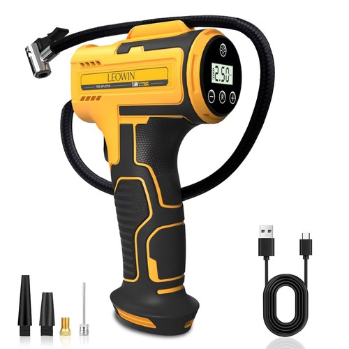 Tire inflator portable air - tire,