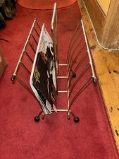 Vintage magazine rack 1950s - vintage,