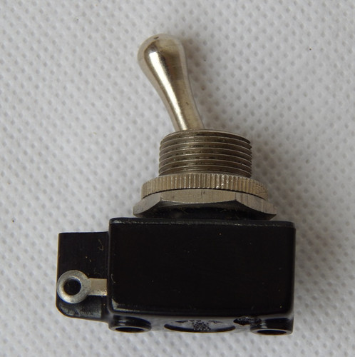 Aircraft toggle switch - switch,, amp
