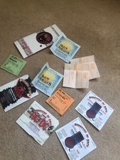 Vintage Rock Memorabilia 80s Concert Tickets
