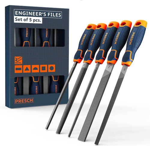 Presch metal file set 5pcs - metal,