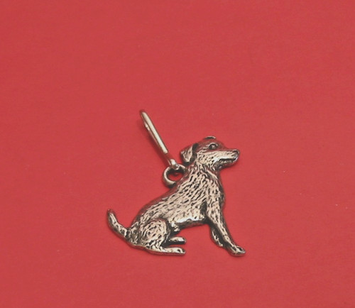 Jack russell zipper pull - jack,
