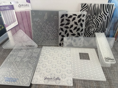Embossing folders for card - folders,