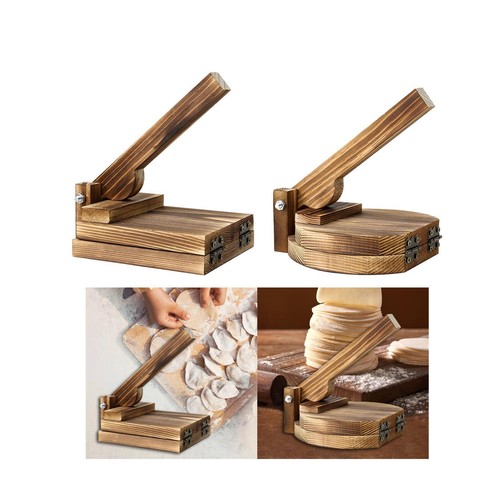 Wooden tortilla press corn - tortilla, press,