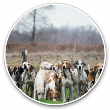 2 x Vinyl Stickers 7.5cm -